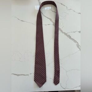 Brooks Brothers Classic Red Striped Tie